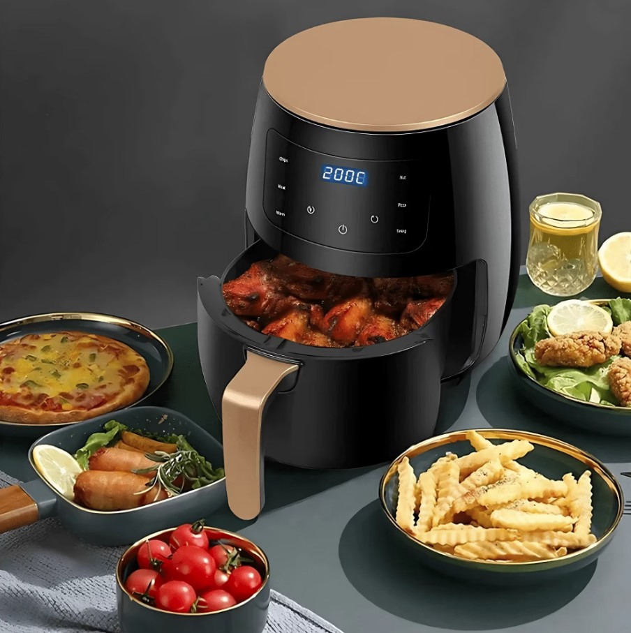 Паметни дигитални програми на екран на допир кај Air Fryer